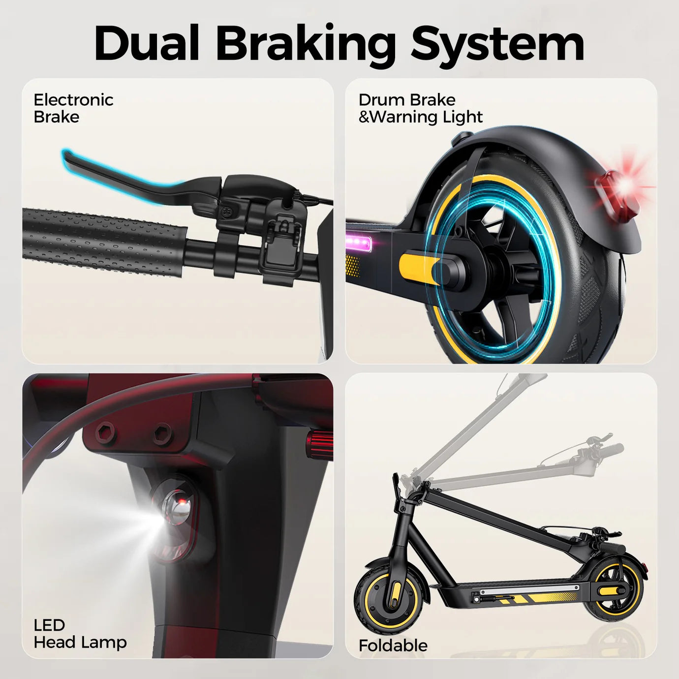 V10 Pro Elsparkcykel (30 km/h)